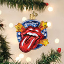 Julekugle Rolling Stones Hot Lips tunge